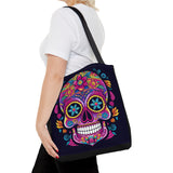 Sugar Skull Tote Bag (PURPLE)