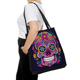 Sugar Skull Tote Bag (PURPLE)