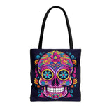 Sugar Skull Tote Bag (PURPLE)