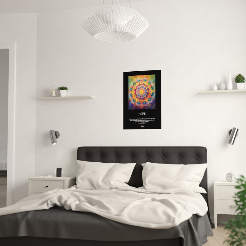 Elevate Your Space with Divine Inspiration: GodNotes Satin Poster Collection