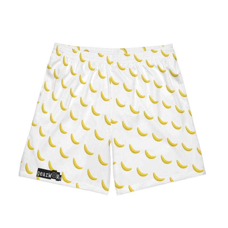 Going Bananas Men's Elastic Beach Shorts (AOP)
