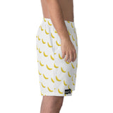 Going Bananas Men's Elastic Beach Shorts (AOP)